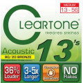 Струни для акустичної гітари Cleartone 7613