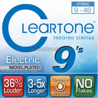 Струни для електрогітари Cleartone 9419