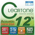 Струни для акустичної гітари Cleartone 7412