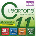 Струни для акустичної гітари Cleartone 7611
