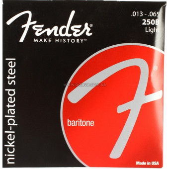 Струны Fender 250B Super Baritone Strings Light 013-065