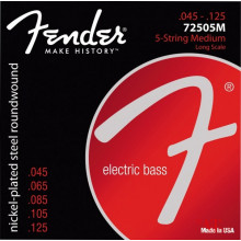 Струны для 5-струнной бас гитары Fender 7250 5M