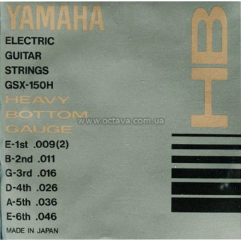 Струни Yamaha GSX150H