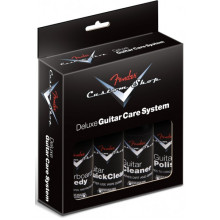 Набор по уходу за электрогитарой Fender Custom Shop Deluxe Guitar CARe System 4 Pack