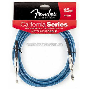 Инструментальный кабель Fender California Instrument Cable 15 LPB