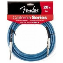 Инструментальный кабель Fender California Instrument Cable 20 LPB
