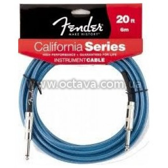 Інструментальний кабель Fender California Instrument Cable 20 LPB