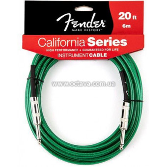 Инструментальный кабель Fender California Instrument Cable 20 SFG