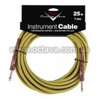 Инструментальный кабель Fender Custom Shop Performance Cable 25 TW