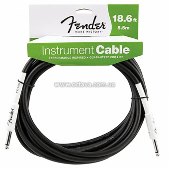 Інструментальний кабель Fender Performance Instrument Cable 18,6 BK