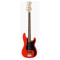 Бас-гитара Squier Affinity PJ Bass RW Race Red 