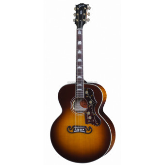 Электроакустическая гитара Gibson SJ-200 Quilt Maple Autumn Burst