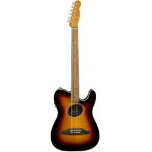 Электроакустическая гитара Fender Telecoustic Premier FM 3TS