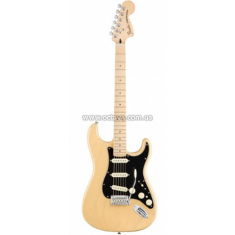 Электрогитара Fender Deluxe Stratocaster MN Sapphire Vintage Blond 