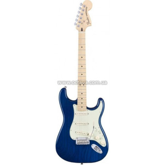 Электрогитара Fender Deluxe Stratocaster MN Sapphire Blue Transparent 