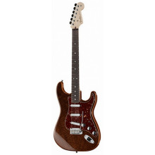 Электрогитара Fender 2015 Custom Collection Artisan Strat Walnut Top Buckeye RW