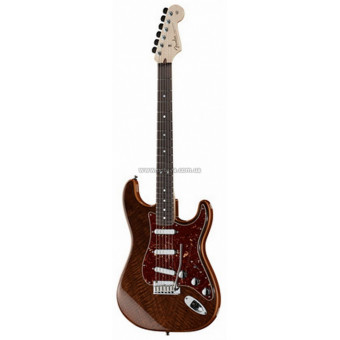 Электрогитара Fender 2015 Custom Collection Artisan Strat Walnut Top Buckeye RW