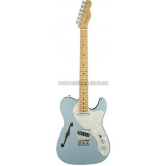 Електрогітара Fender American Elite Telecaster Thinline MN Mystic Ice Blue