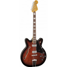 Полуакустическая гитара Fender Coronado RW BCB
