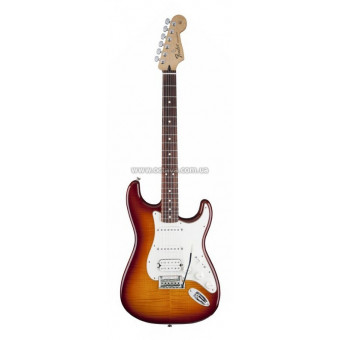 Электрогитара Fender DLX Strat Plus Top HSS IOS RW TSB