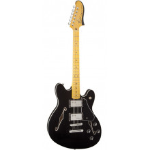 Полуакустическая гитара Fender Starcaster MN BLK