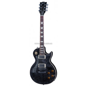 Електрогітара Gibson 2016 LP Standard T Transcluscent Black Chrome