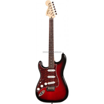 Левосторонняя электрогитара Squier STD Strat LH Antique Burst