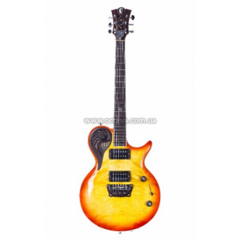 Електрогітара Universum Guitars Elena Delta Red Yellow Burst