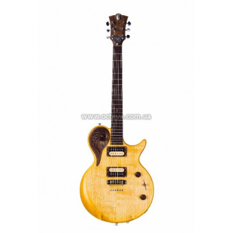 Электрогитара Universum Guitars Elena Omega Ash Nitro Yellow