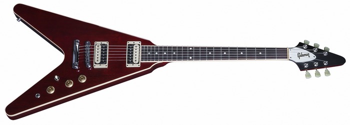 Gibson 2016 T Flying V Pro Wine Red Chrome