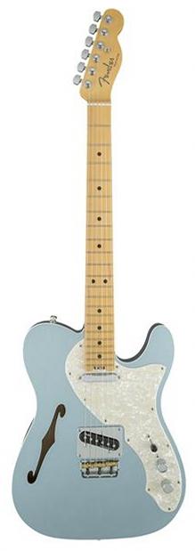 Fender American Elite Telecaster Thinline MN Mystic Ice Blue