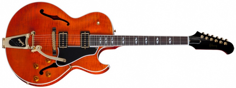 Gibson ES195 Trans Amber