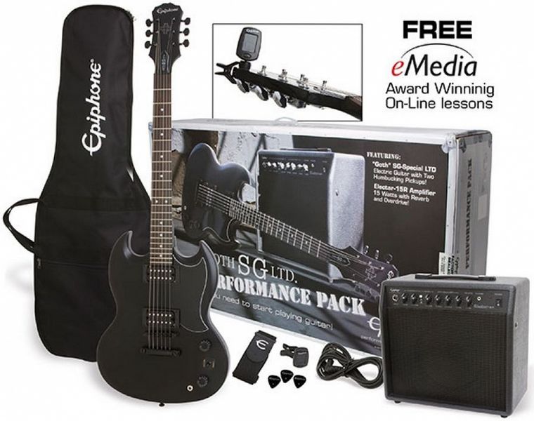 Epiphone Goth SG Special Performance Pack Epiphone Goth SG Special Performance Pack